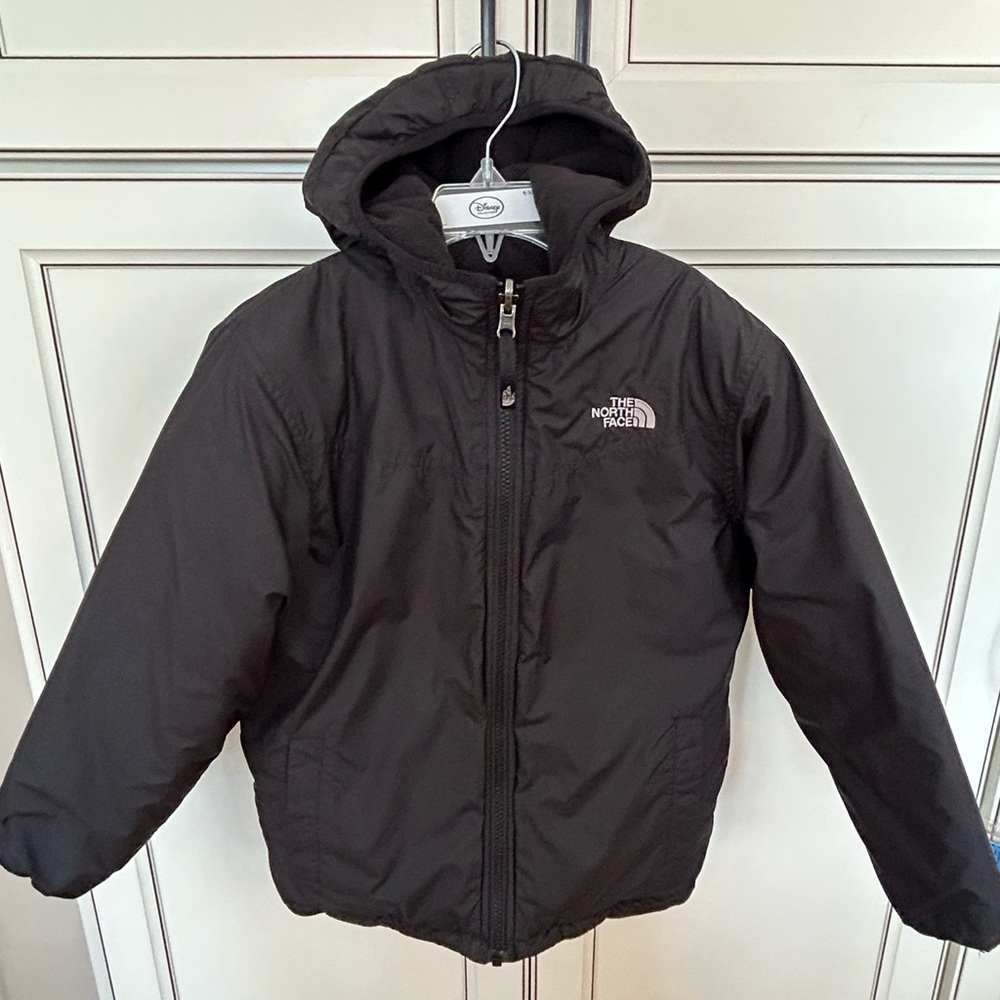 Kids North Face reversible winter coat